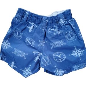 Carters Nautical Blue Kids Shorts